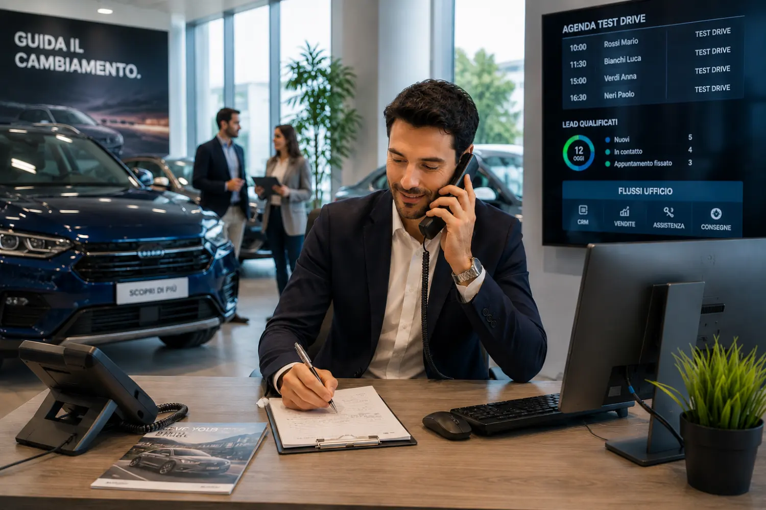 Lead e test drive in concessionaria: raccogliere meglio le richieste